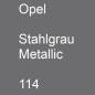 Preview: Opel, Stahlgrau Metallic, 114.